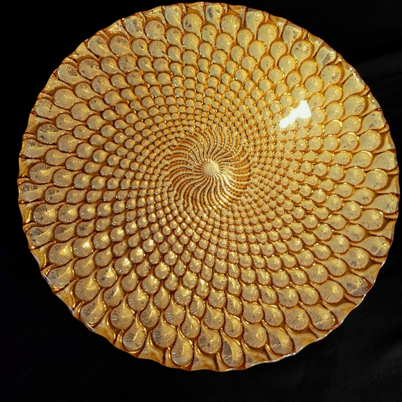 Topkapi Other - Topkapi Turkish Glass Hand Painted Dessert Plate